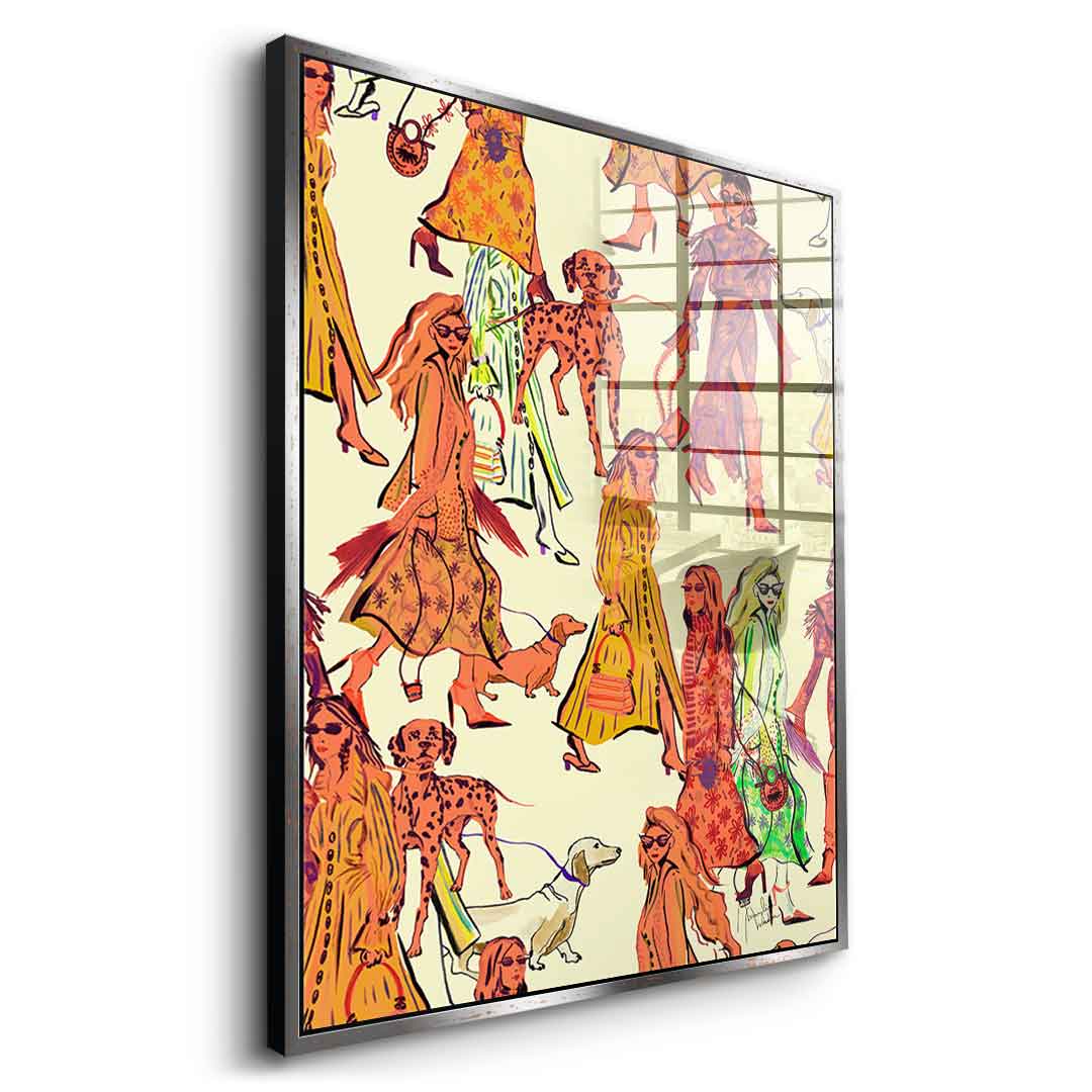 Fashion Girls - Acrylic glass