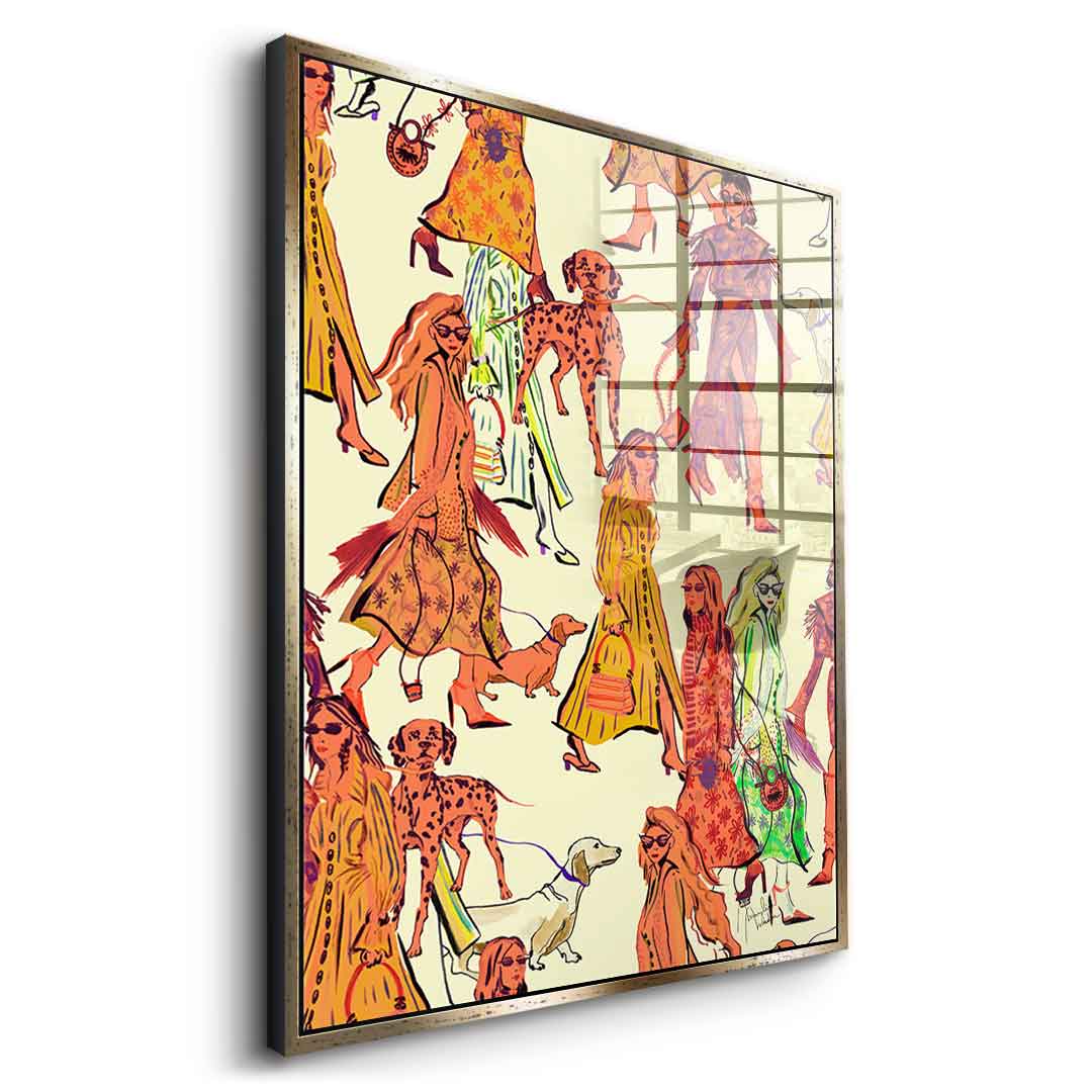 Fashion Girls - Acrylic glass