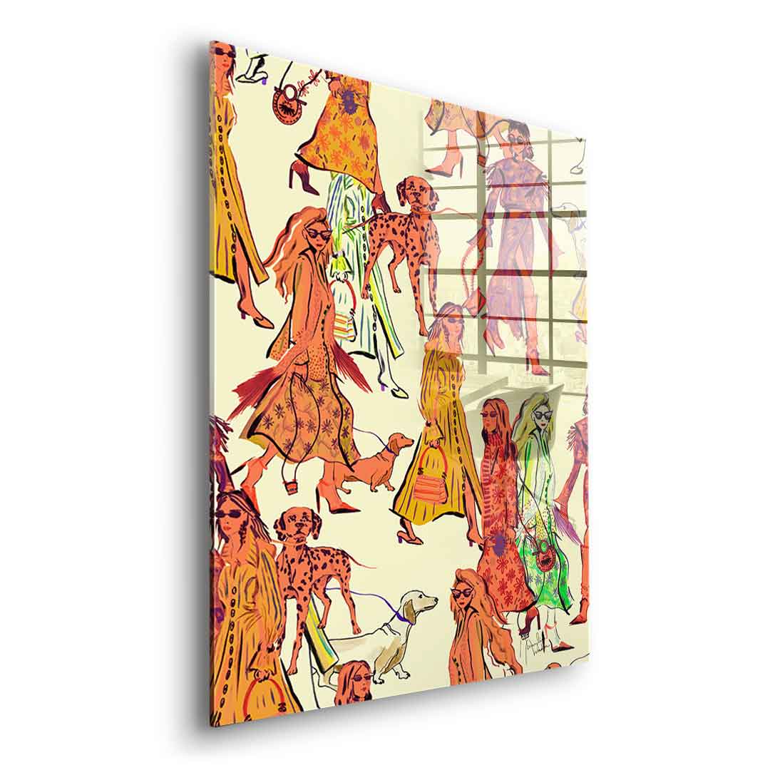 Fashion Girls - Acrylglas