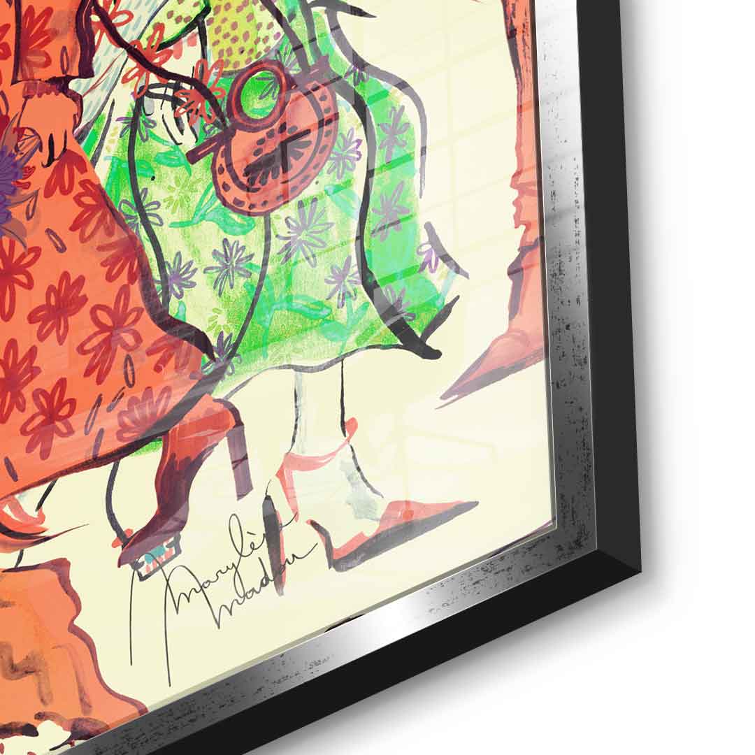 Fashion Girls - Acrylic glass