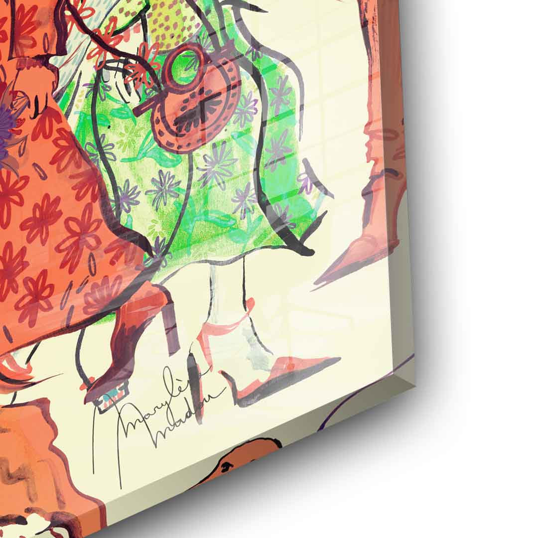 Fashion Girls - Acrylic glass