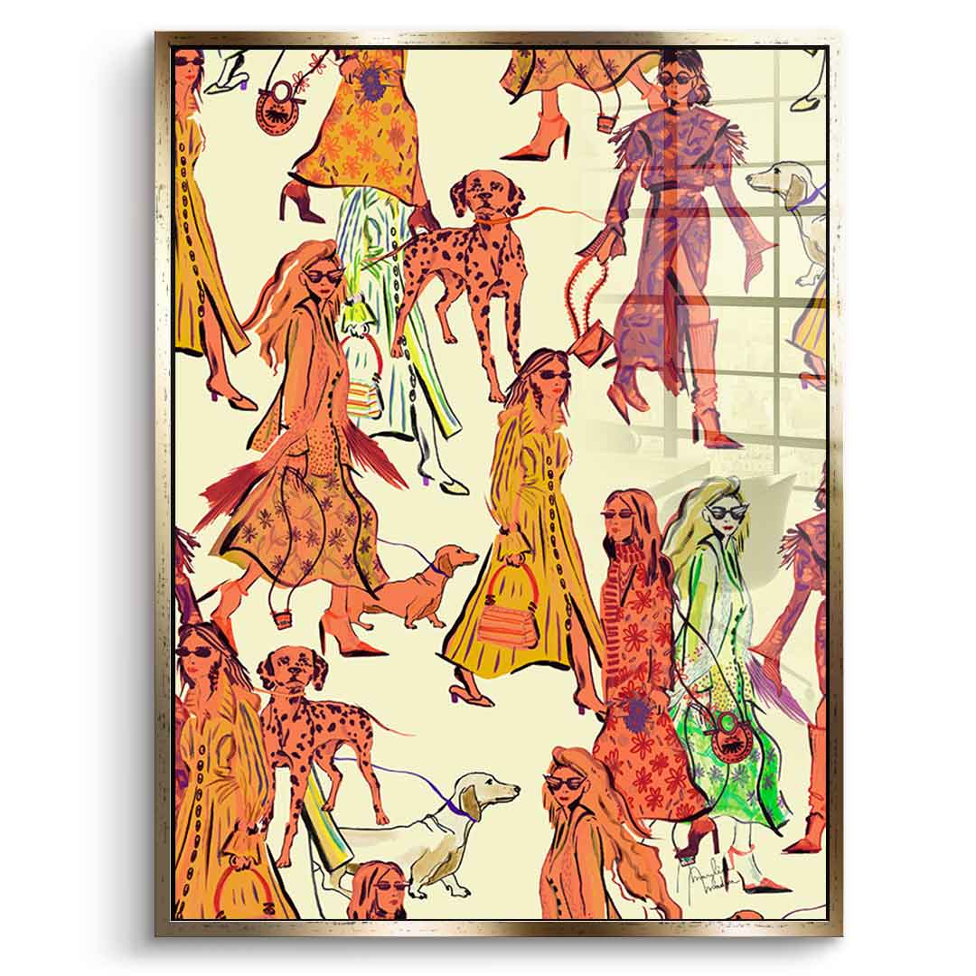 Fashion Girls - Acrylglas