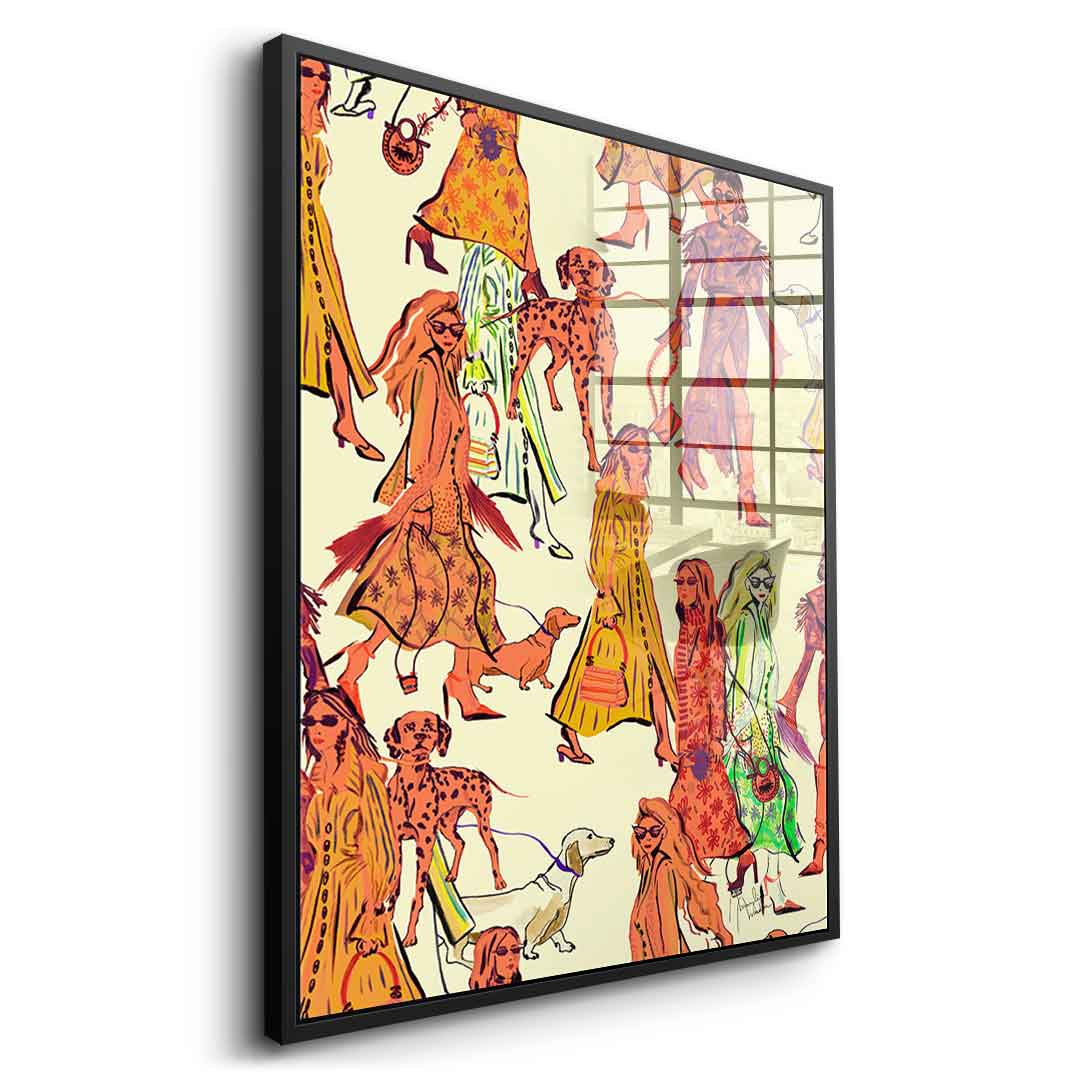 Fashion Girls - Acrylglas