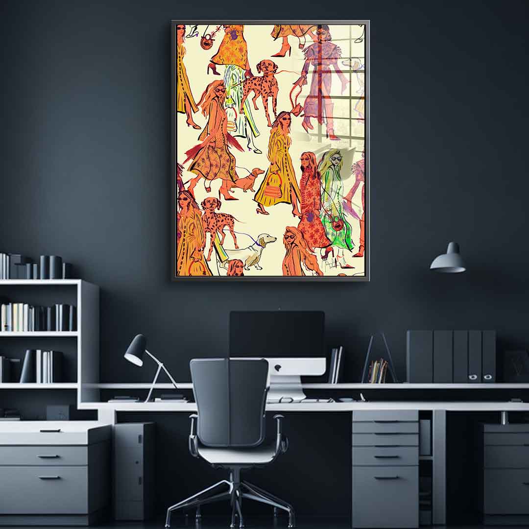 Fashion Girls - Acrylic glass