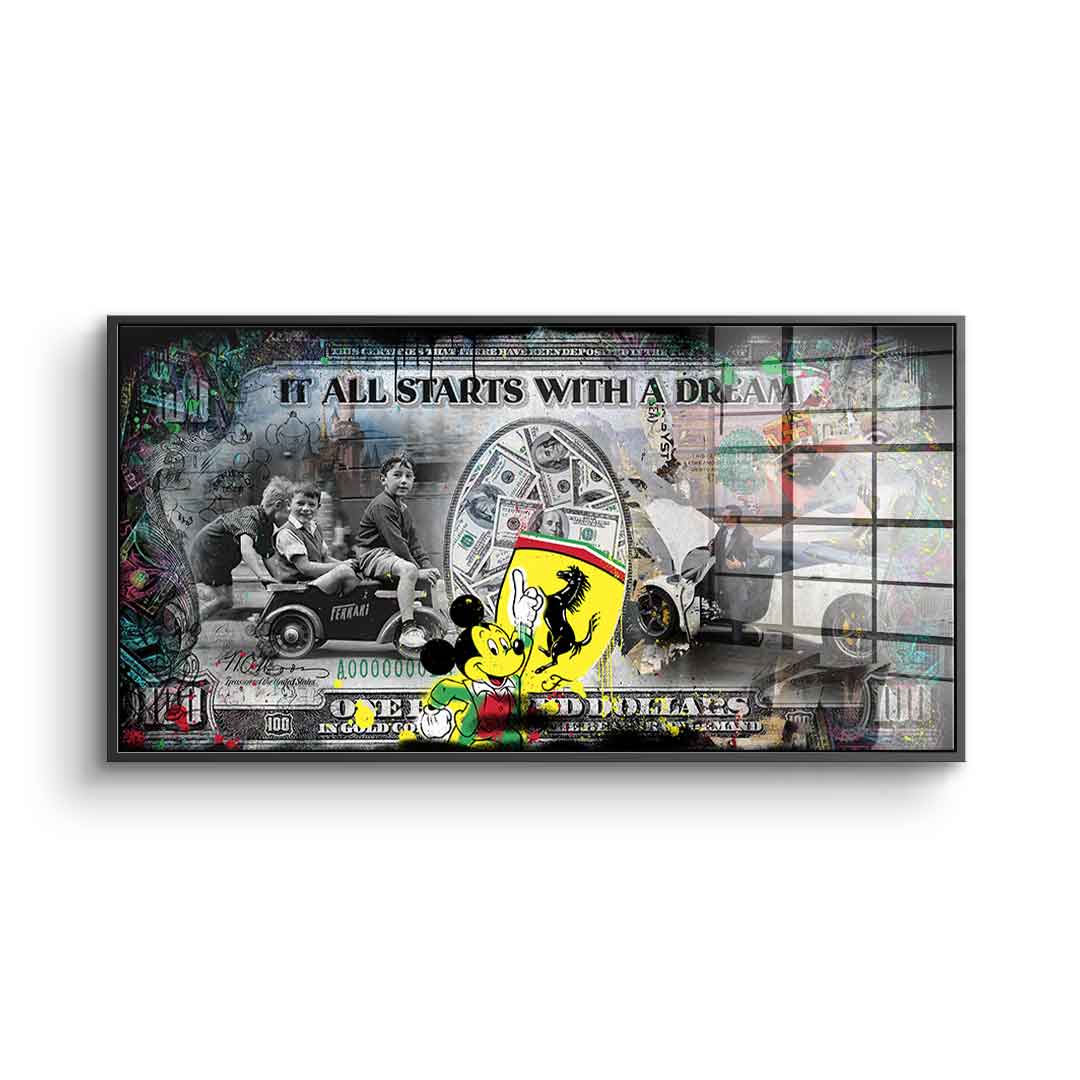 Fast Dream - Acrylglas