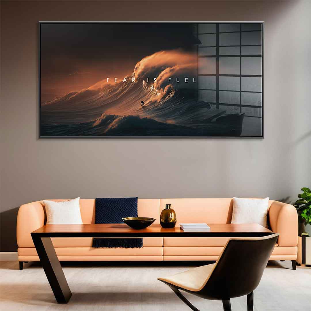 Fear is Fuel - Acrylglas