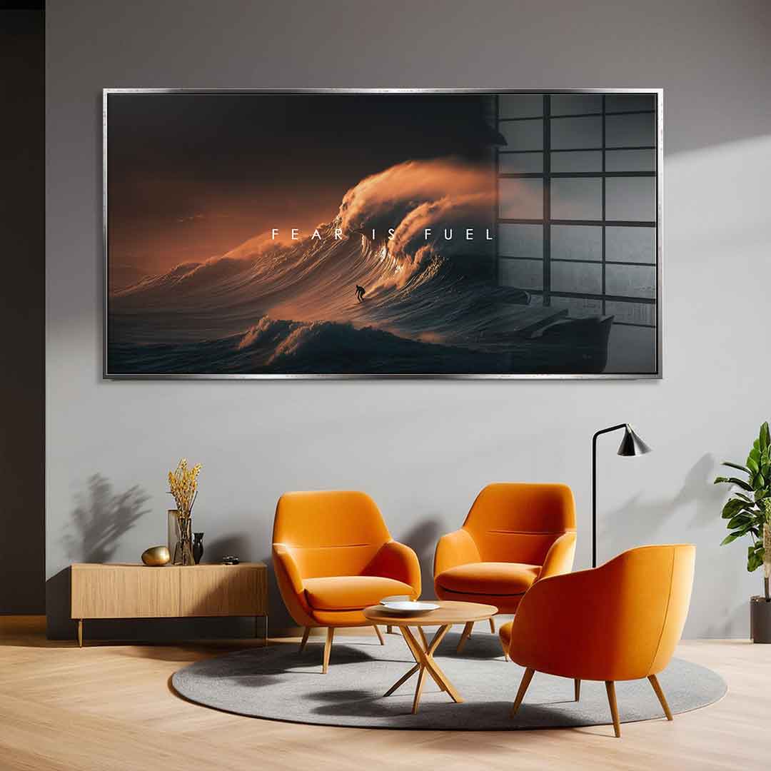Fear is Fuel - Acrylglas