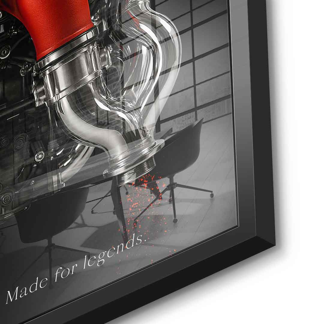Ferrari Engine - Acrylglas