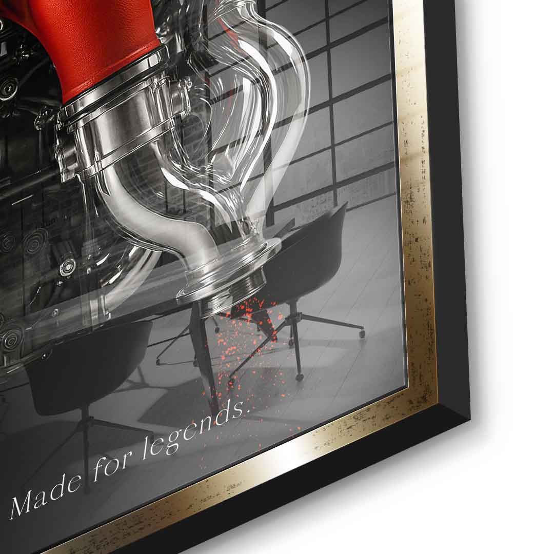 Ferrari Engine - Acrylglas