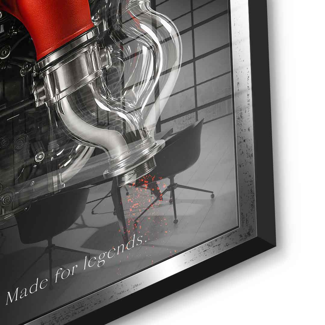 Ferrari Engine - Acrylglas