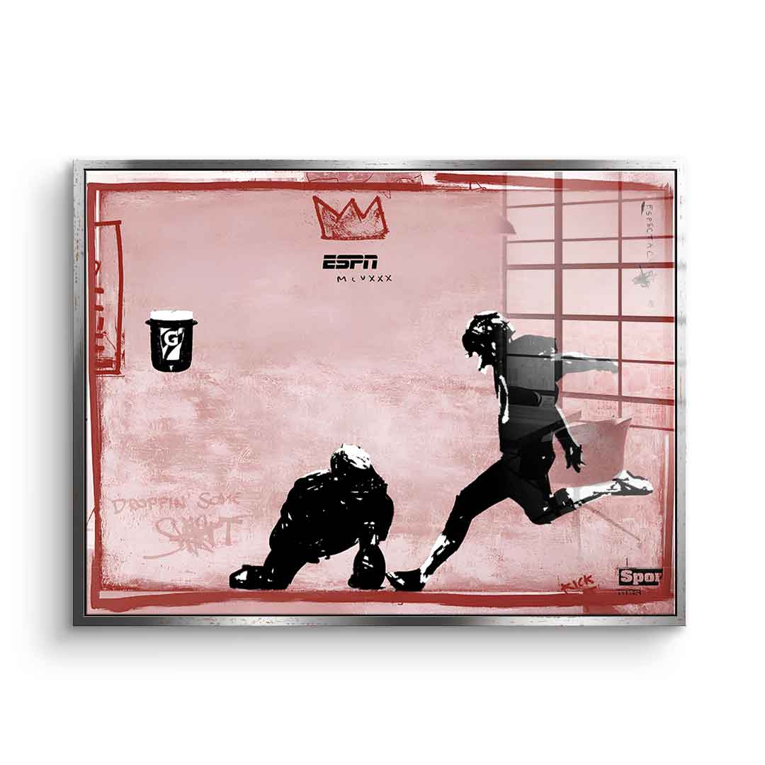 Field Goal Attempt - Acrylglas