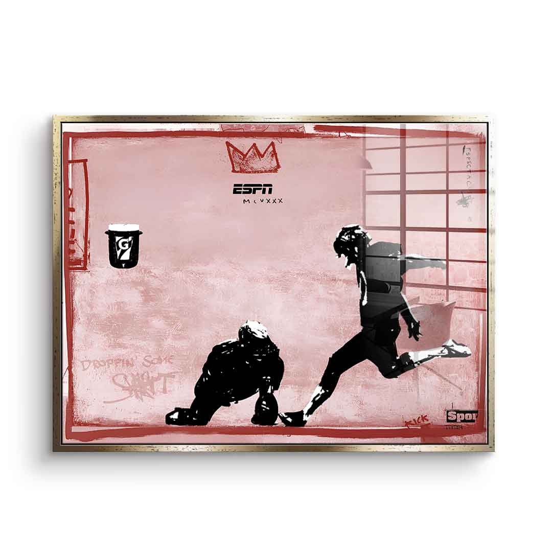 Field Goal Attempt - Acrylglas