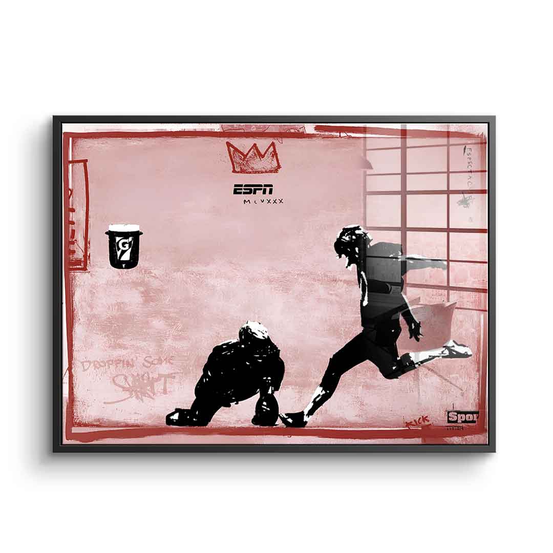 Field Goal Attempt - Acrylglas