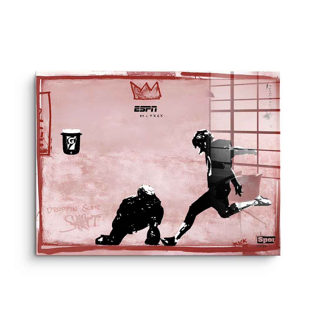 Field Goal Attempt - Acrylglas