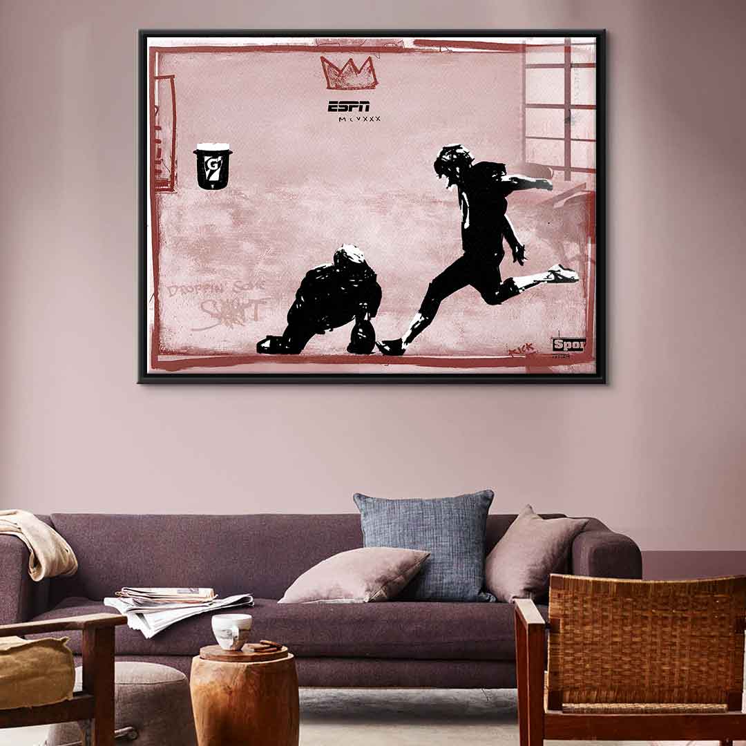 Field Goal Attempt - Acrylglas