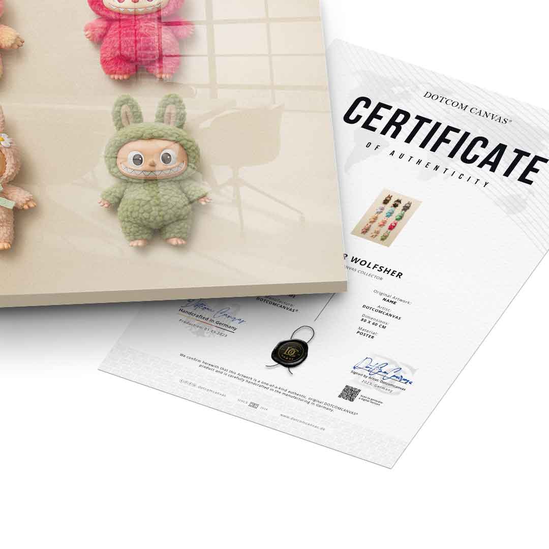 Flat Labubu Collection - Acrylic glass