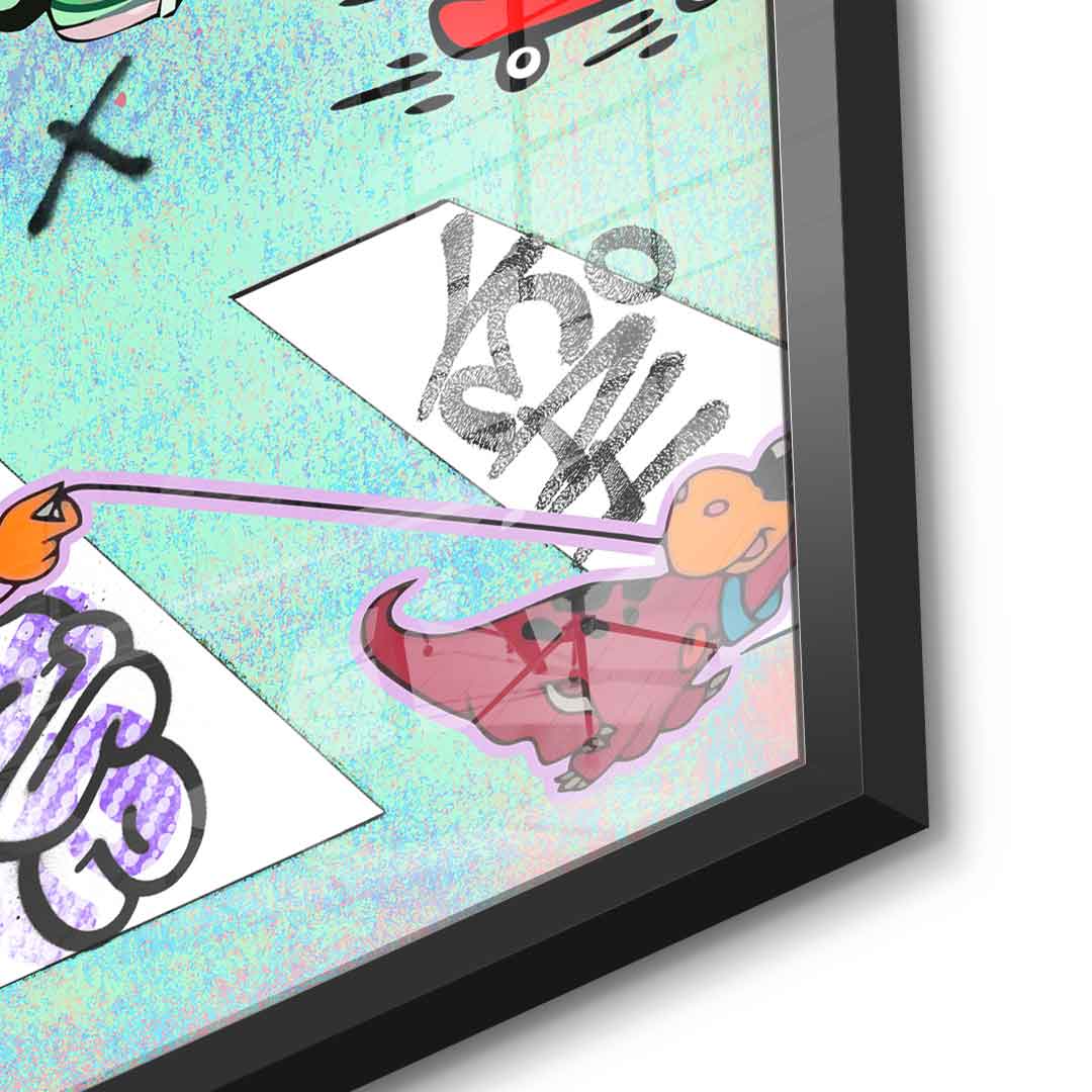 Flintstones - Acrylglas