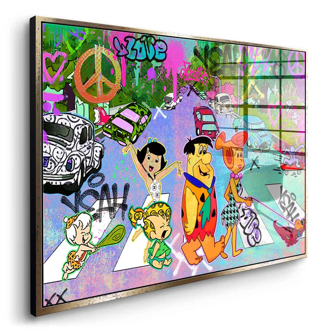 Flintstones - Acrylglas