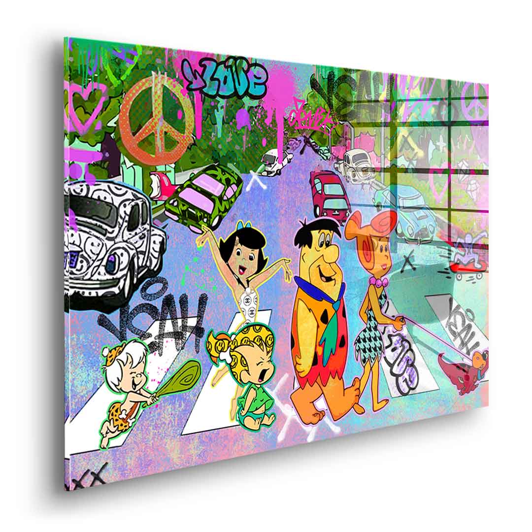 Flintstones - Acrylglas