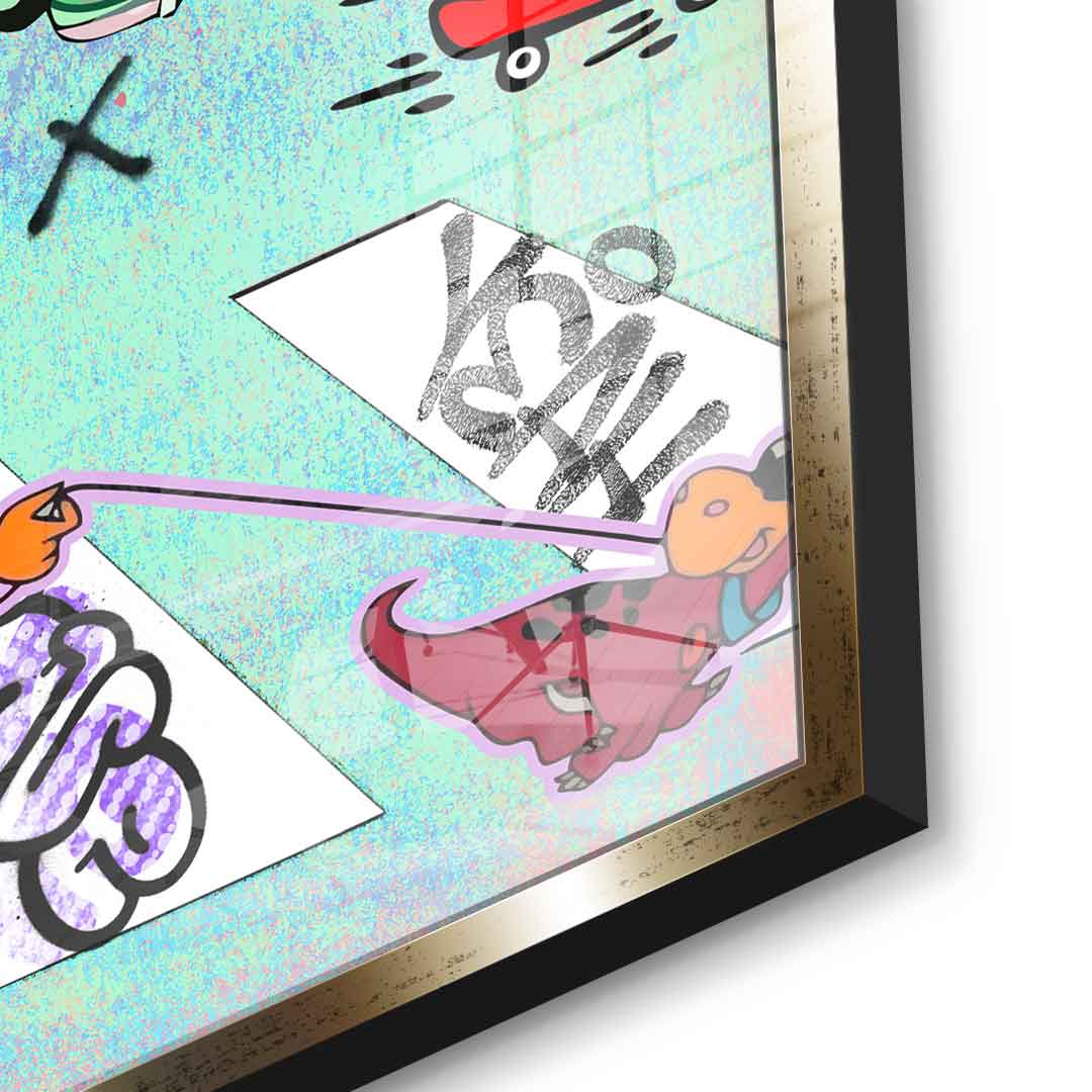 Flintstones - Acrylglas