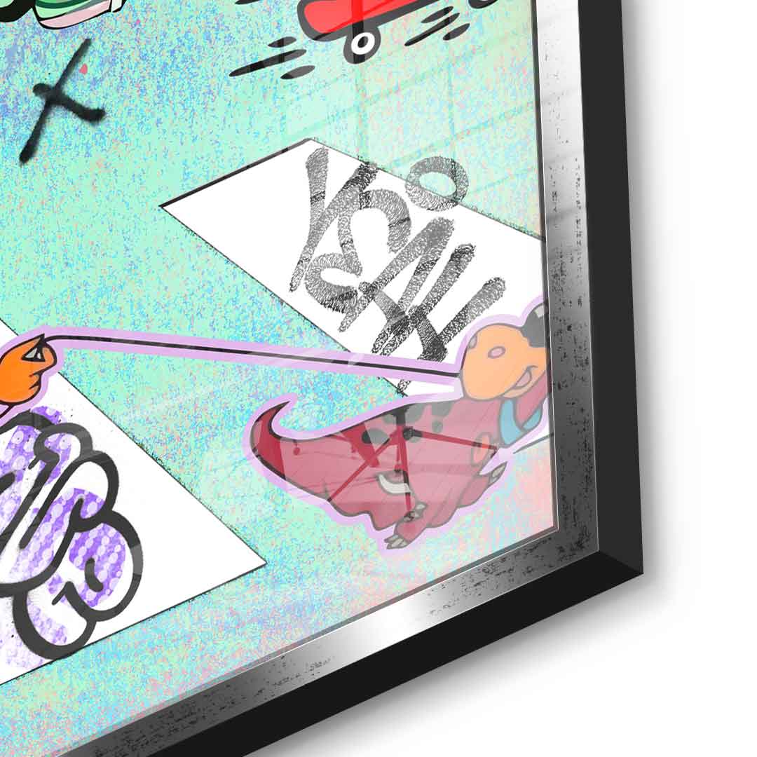 Flintstones - Acrylglas