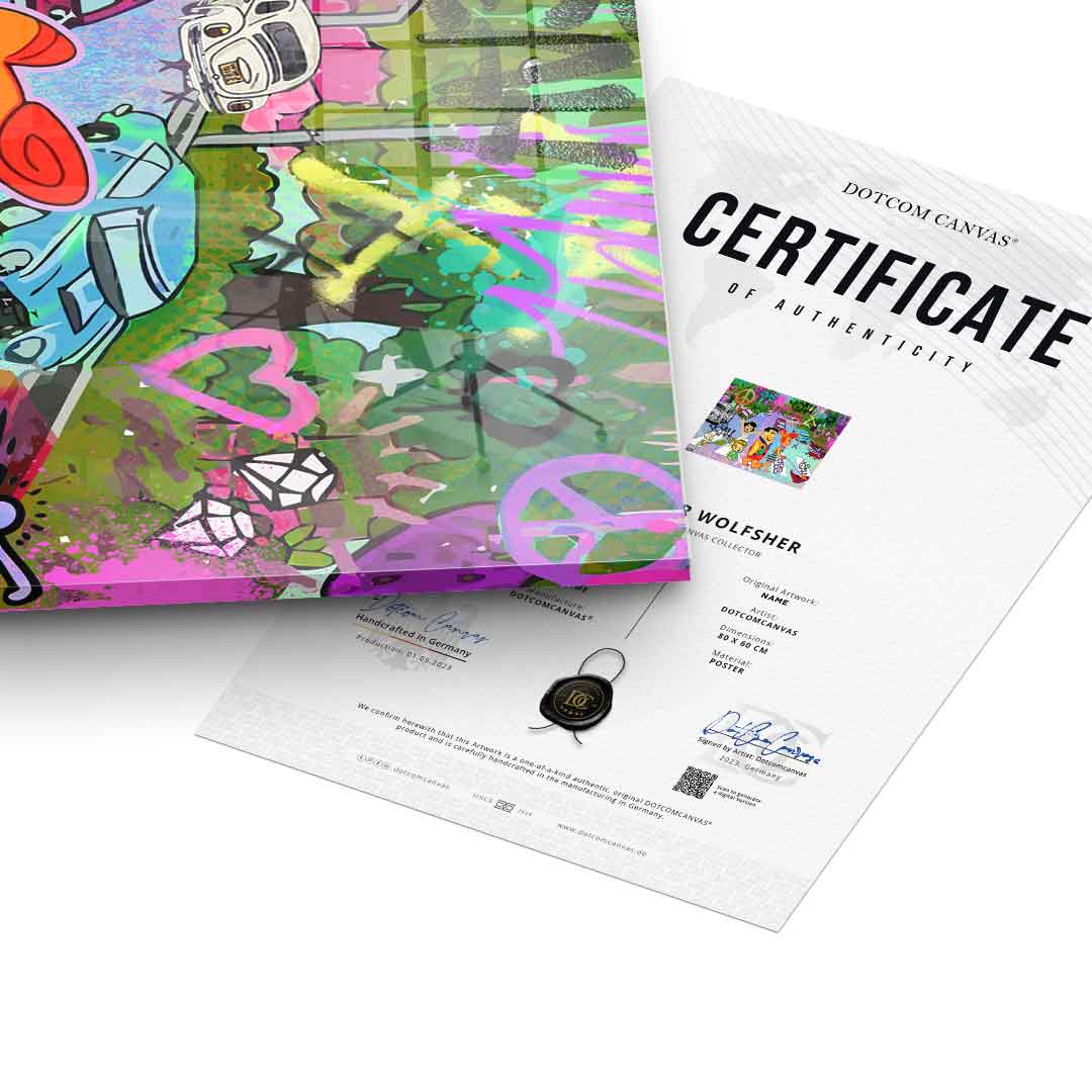 Flintstones - Acrylglas