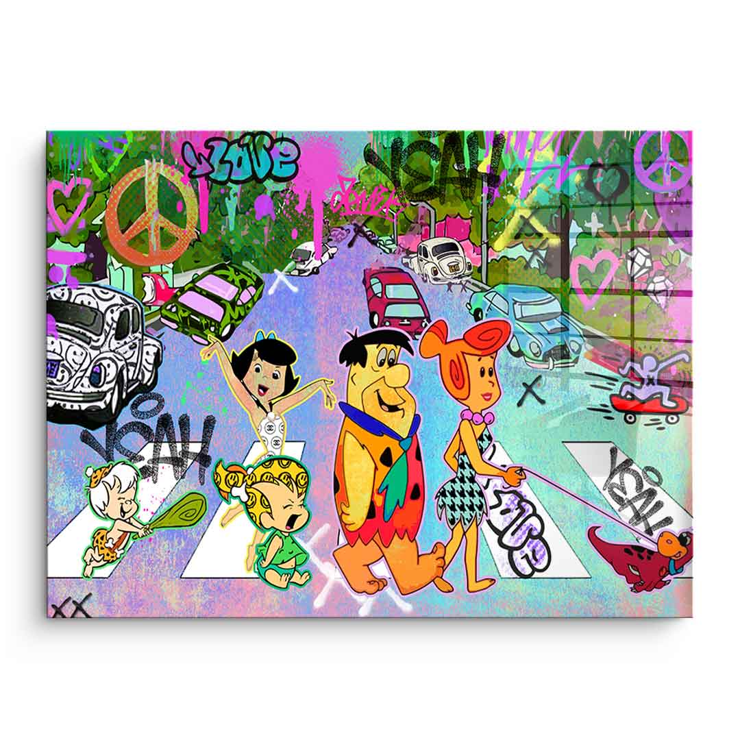 Flintstones - Acrylglas