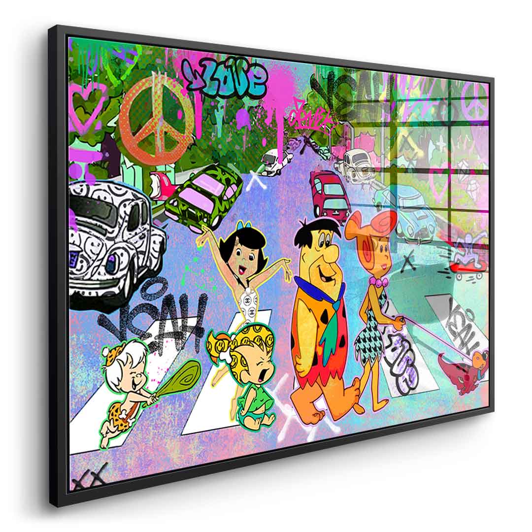 Flintstones - Acrylglas