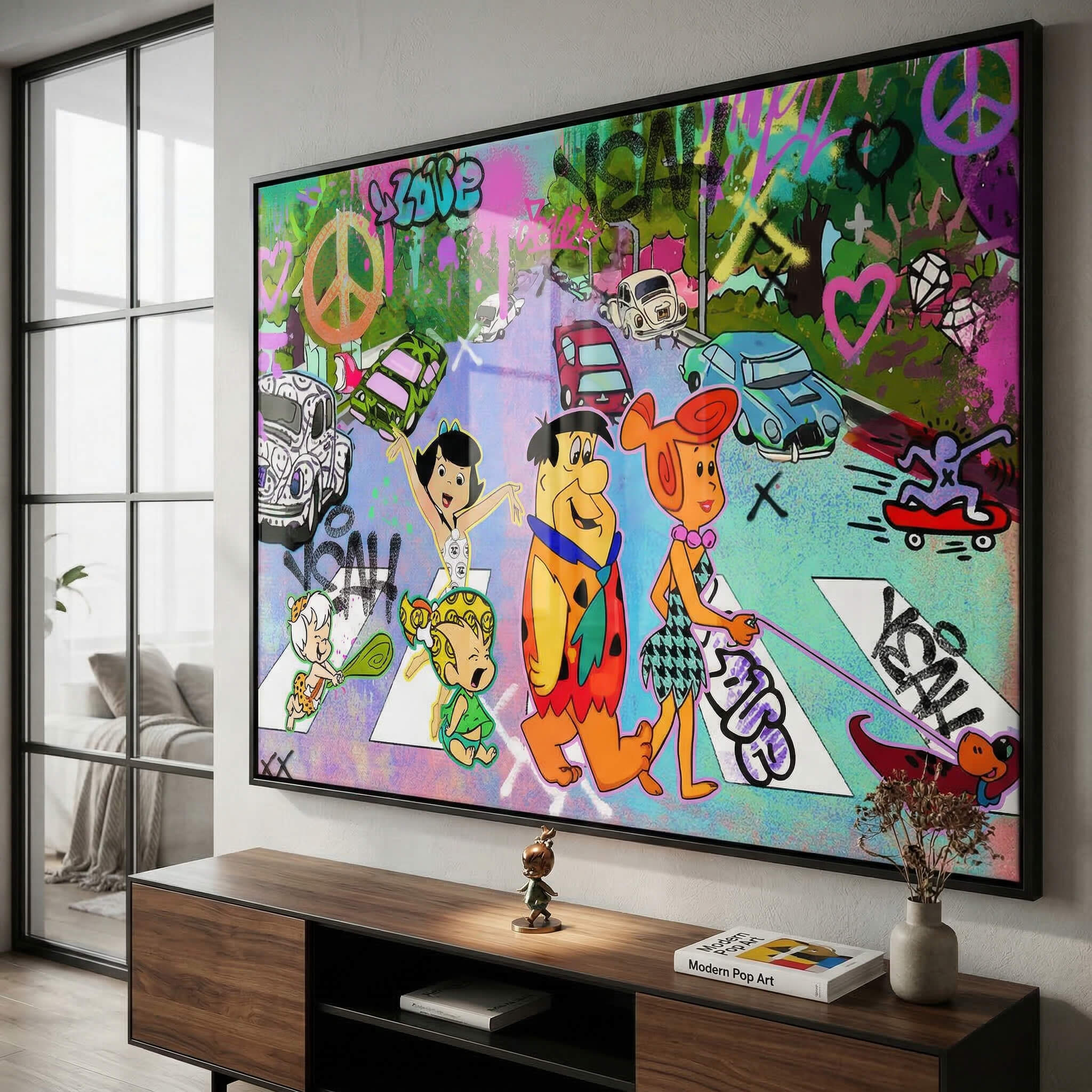 Flintstones - Acrylglas