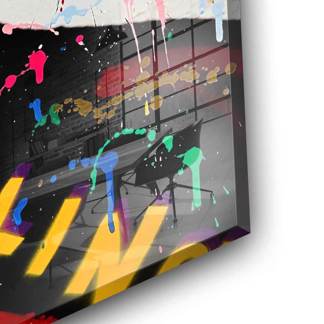 Fly like a bird - Acrylic glass