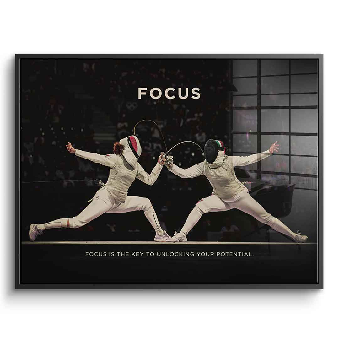 FOCUS #FechTen - acrylic glass