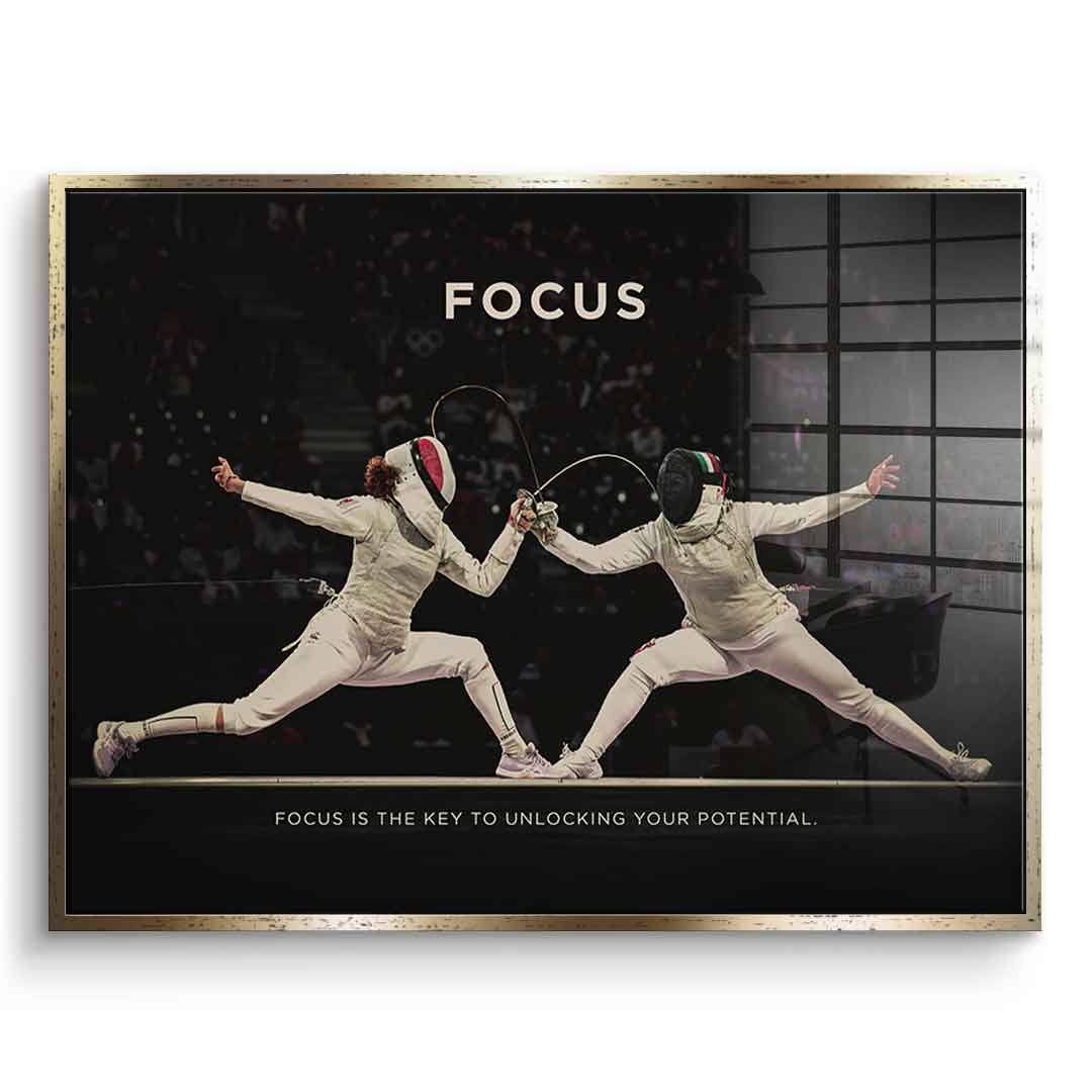 FOCUS #FechTen - acrylic glass