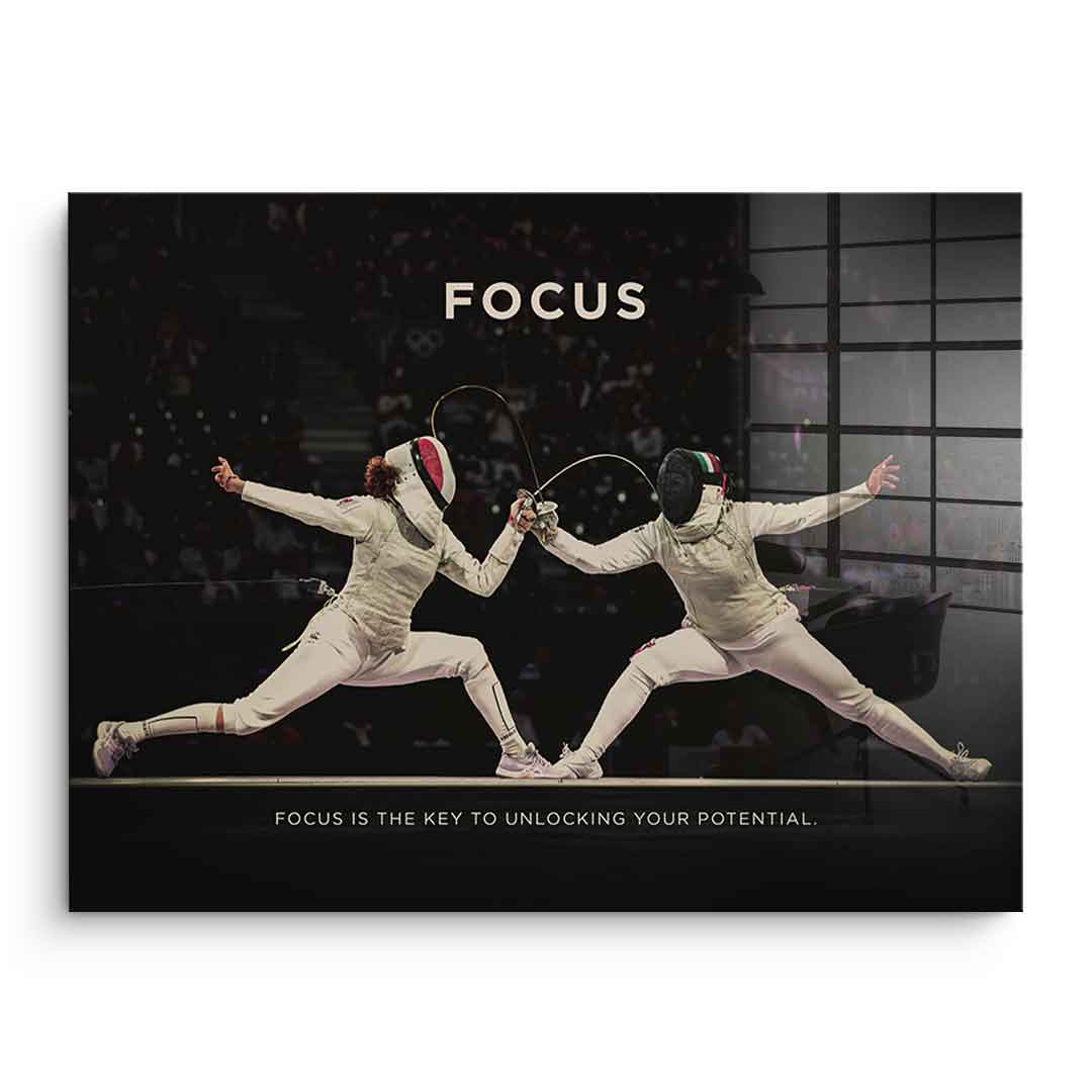 FOCUS #FechTen - acrylic glass