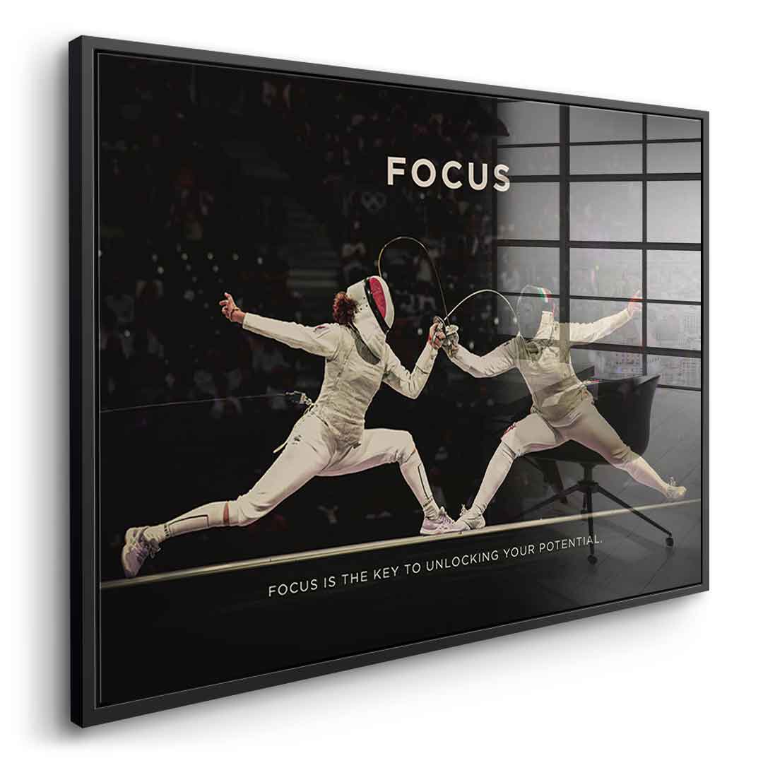 FOCUS #FechTen - acrylic glass