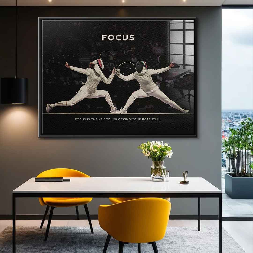 FOCUS #FechTen - acrylic glass