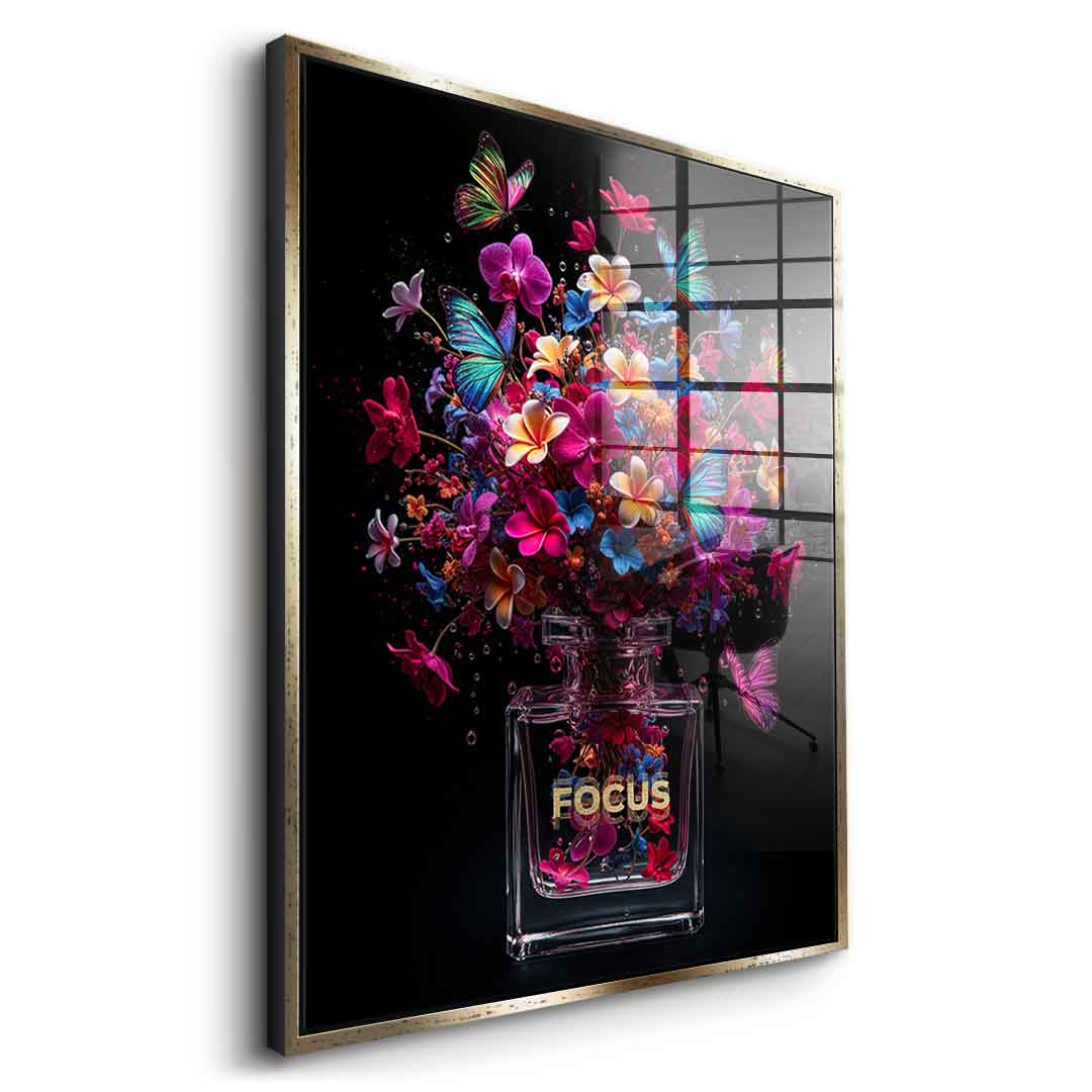Focus Parfume - Acrylglas