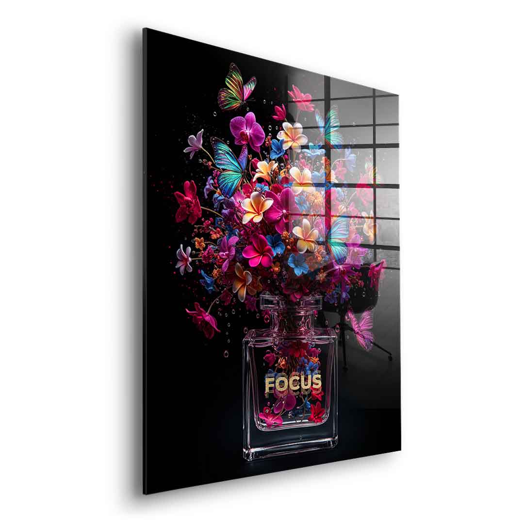 Focus Parfume - Acrylglas