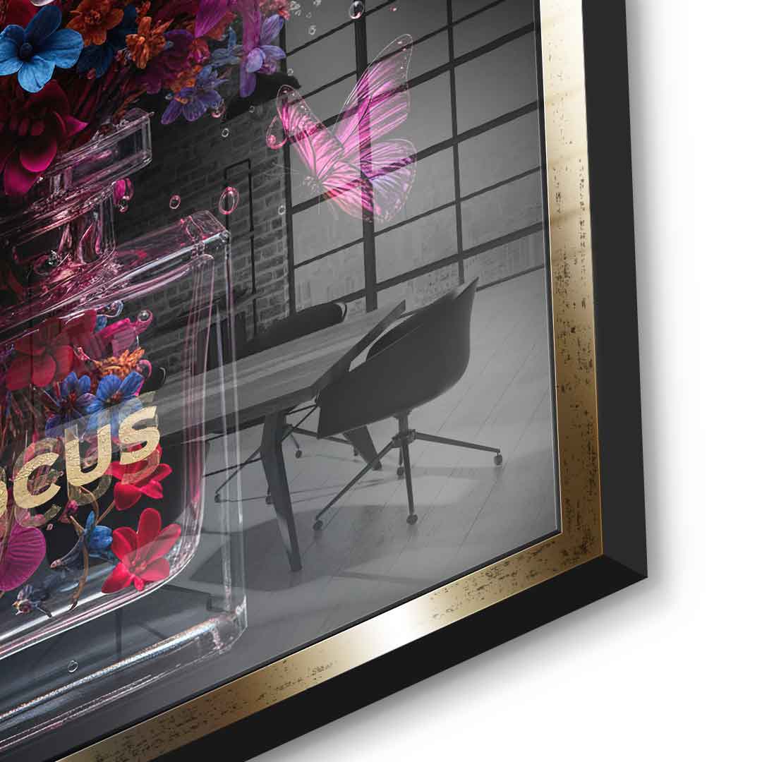 Focus Parfume - Acrylglas
