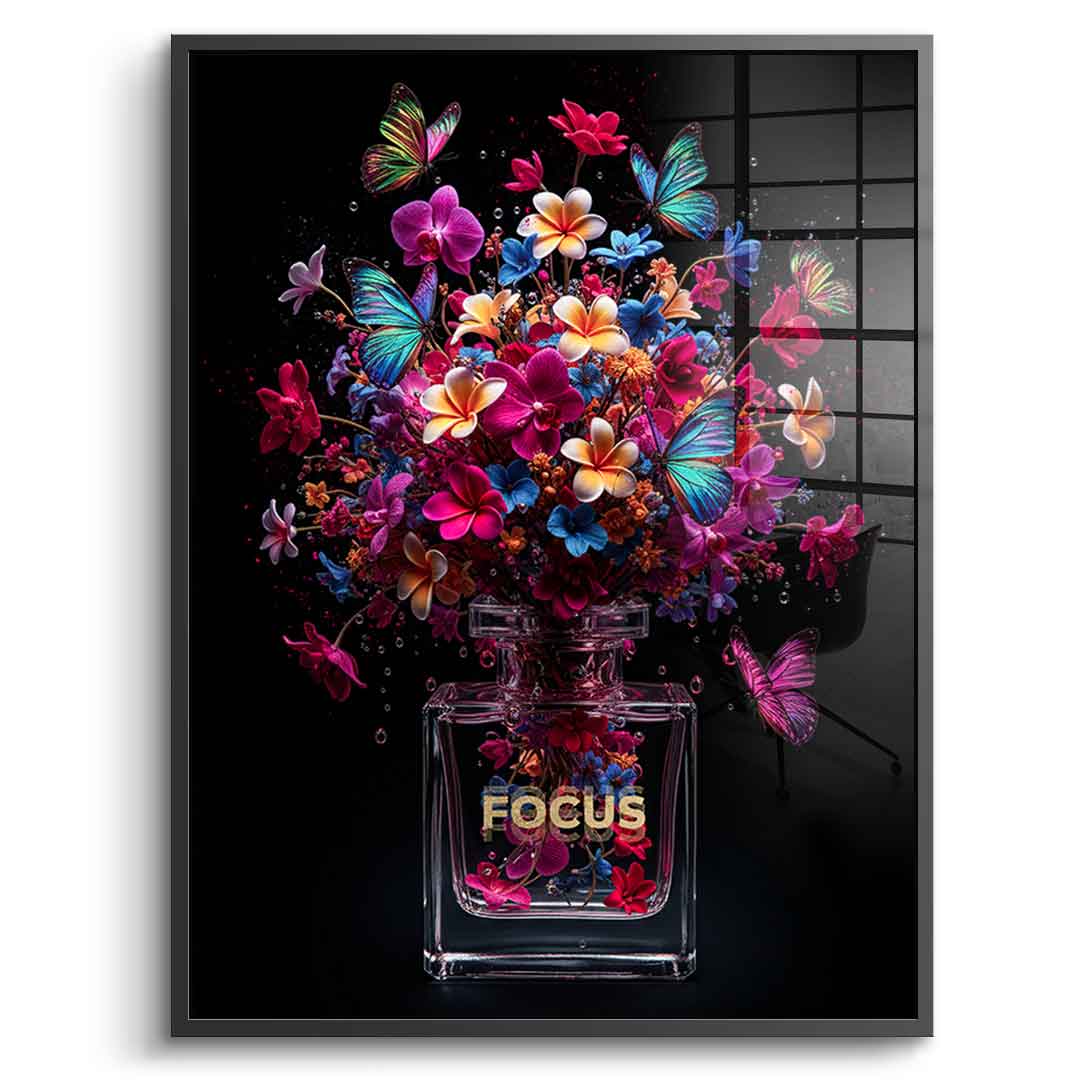 Focus Parfume - Acrylglas