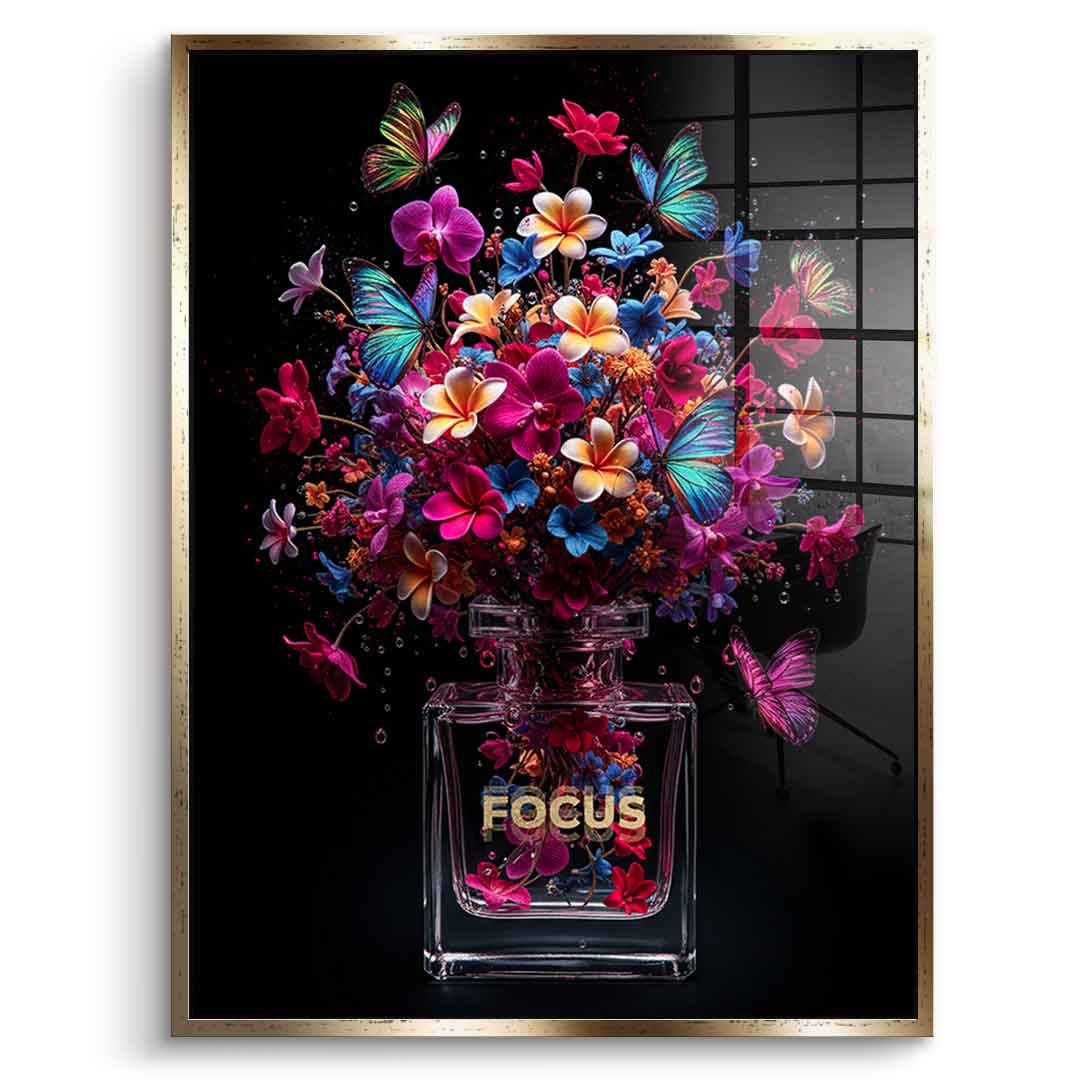 Focus Parfume - Acrylglas