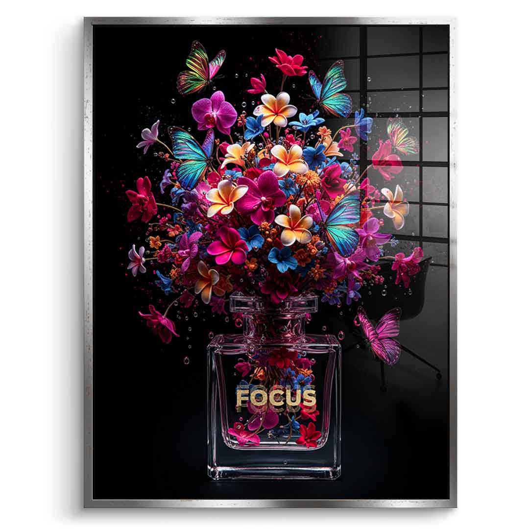 Focus Parfume - Acrylglas