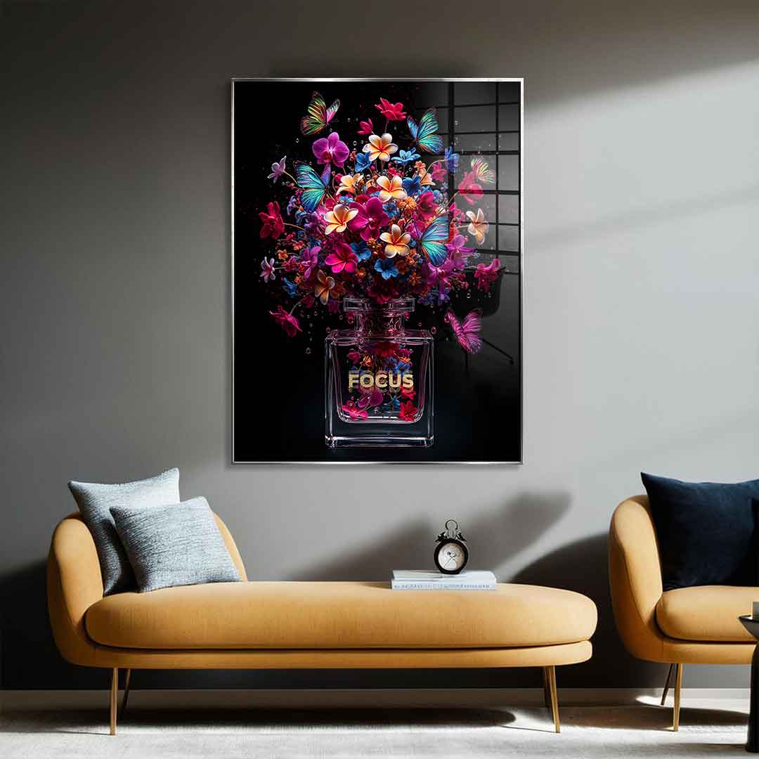 Focus Parfume - Acrylglas