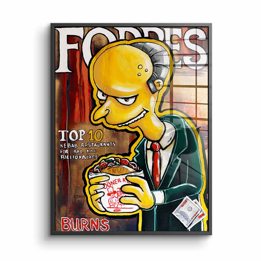 Kebab Burns - Acrylglas