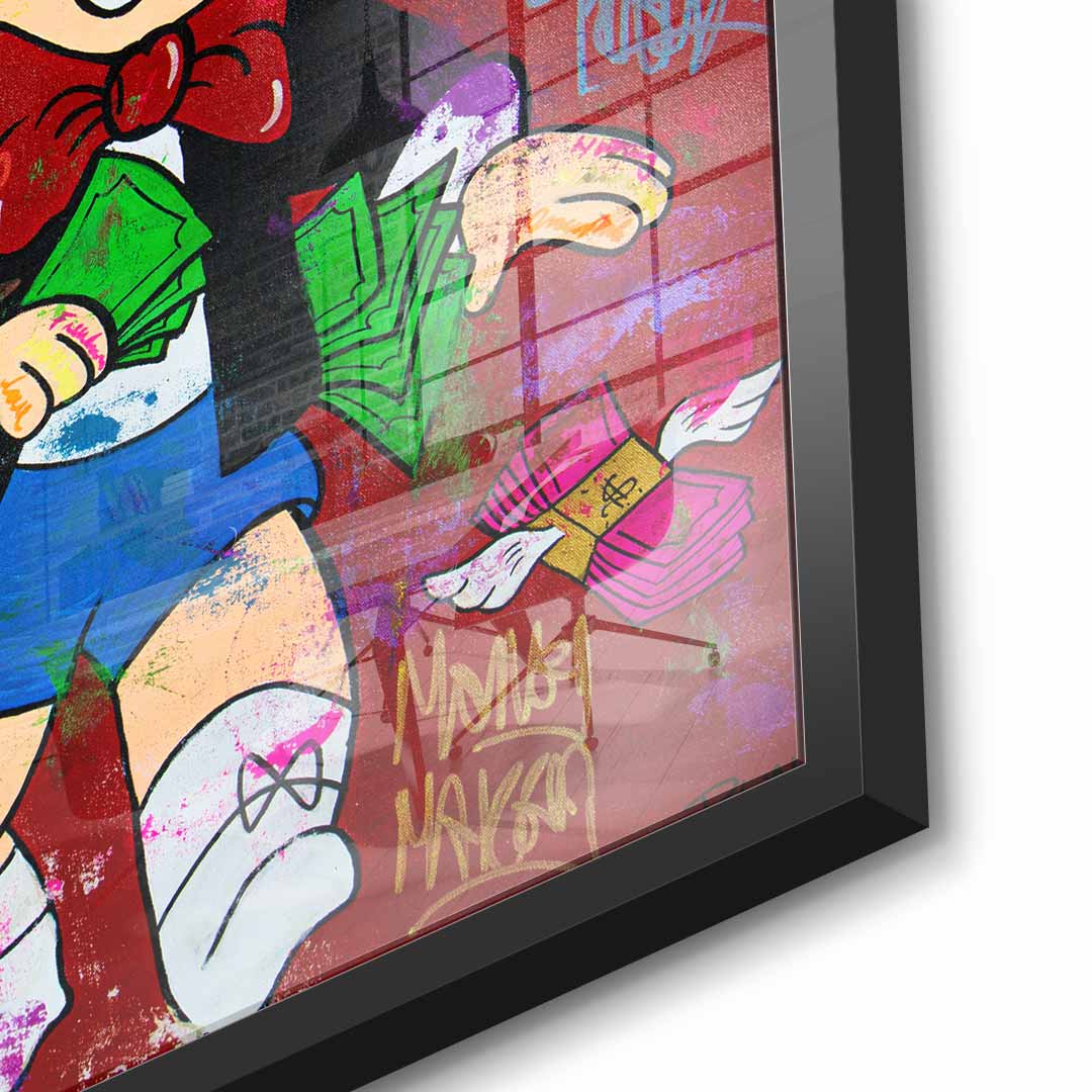 Retire young - Acrylglas