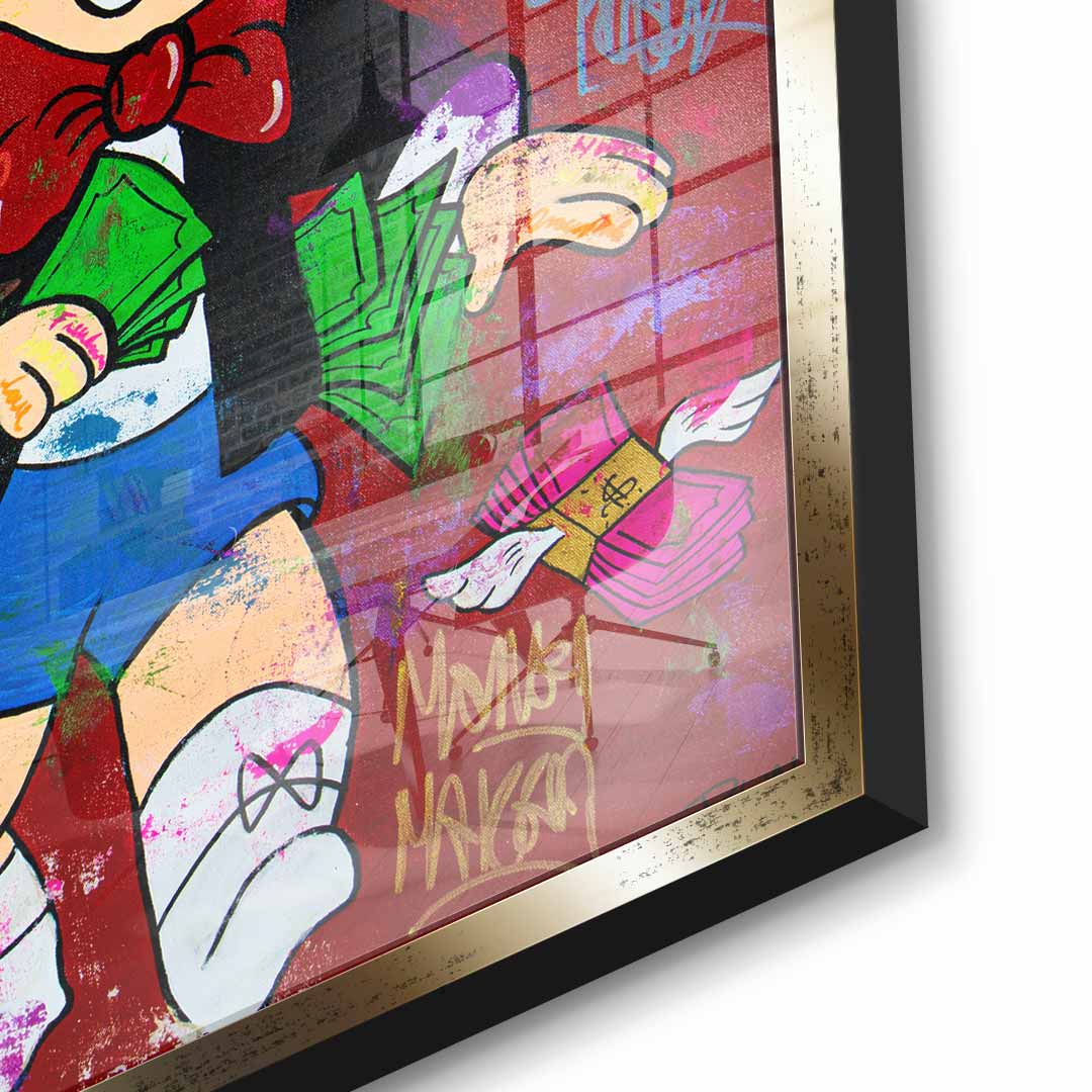 Retire young - Acrylglas