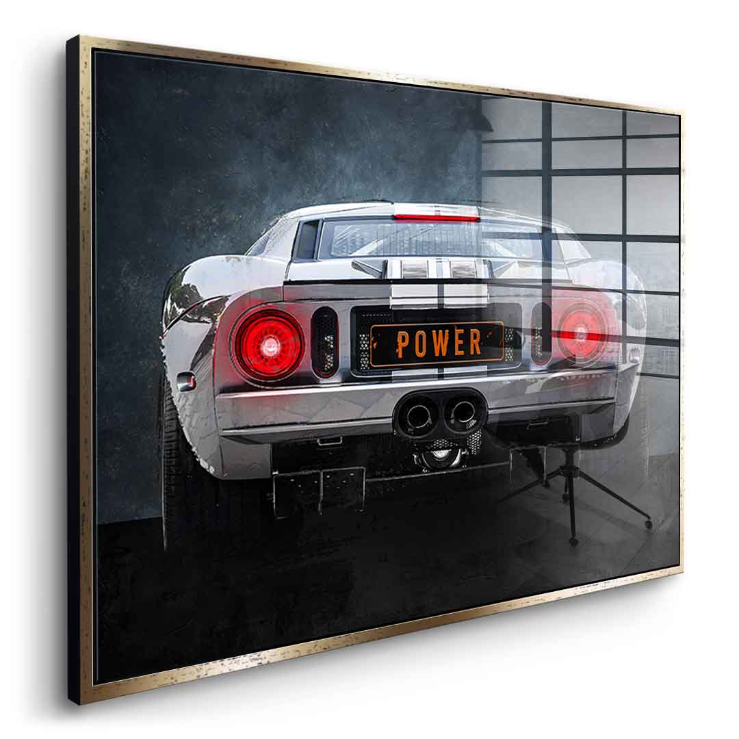 Ford GT Backside - Acrylglas