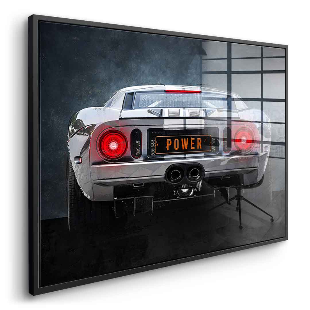 Ford GT Backside - Acrylglas