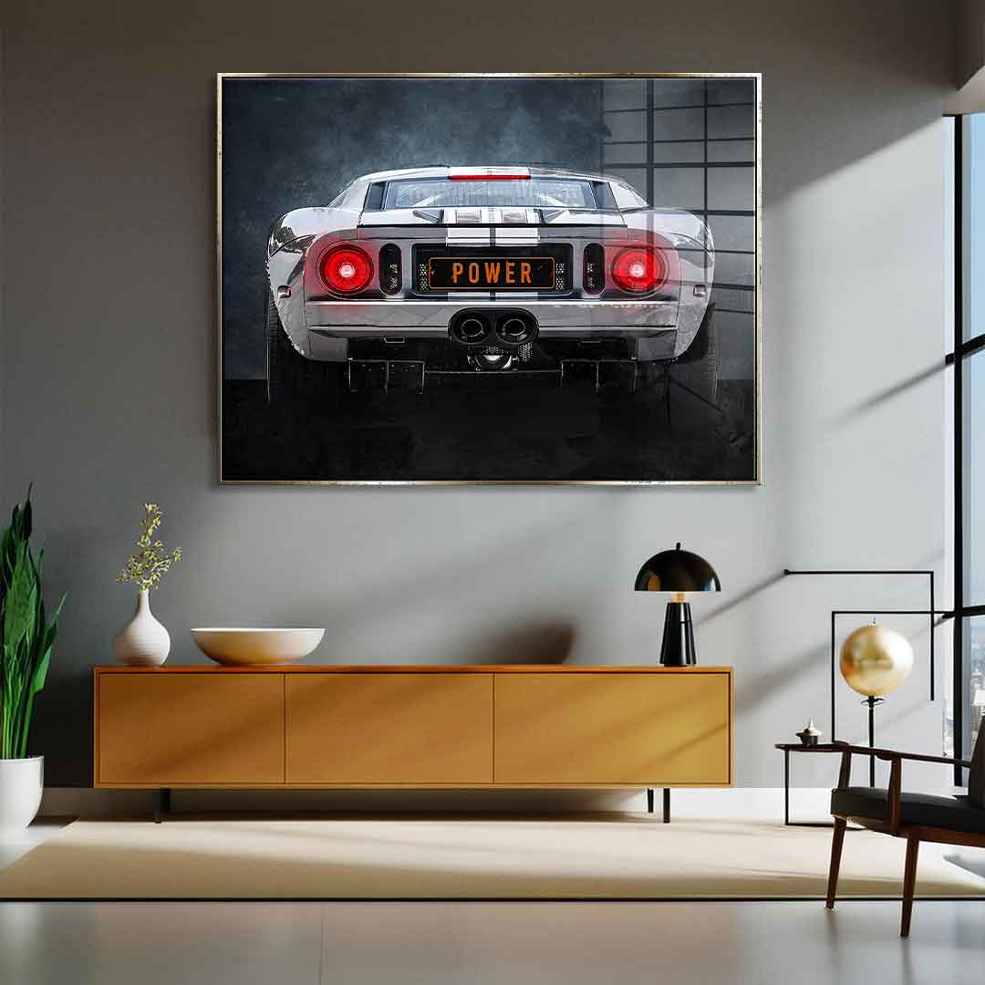 Ford GT Backside - Acrylglas