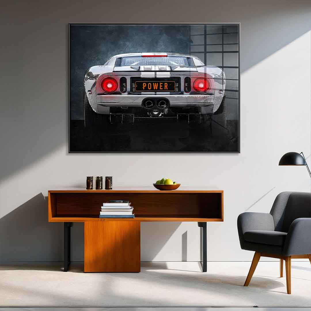 Ford GT Backside - Acrylglas