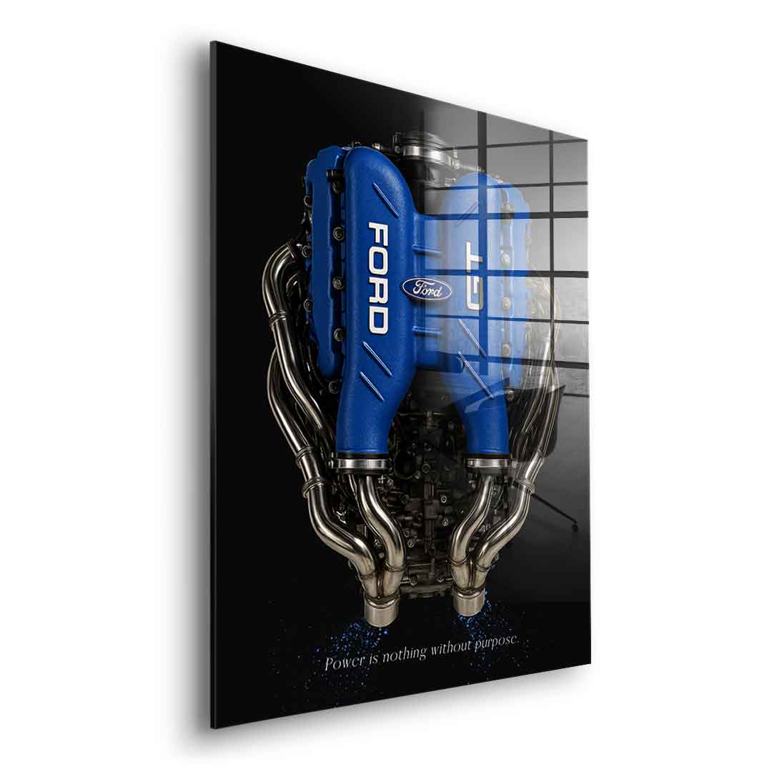 Ford GT Engine - Acrylglas